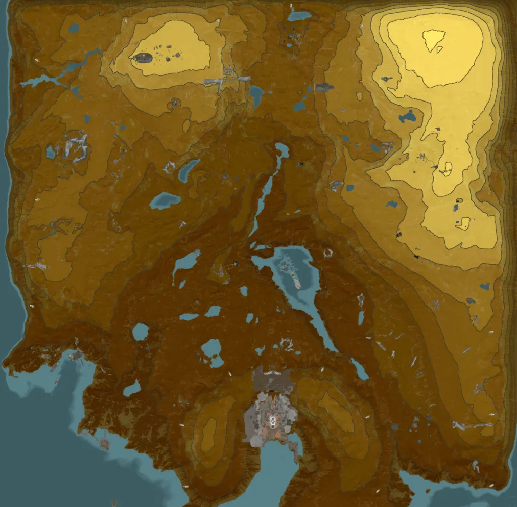 Eidolon Ovaları haritası